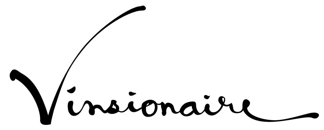 Vinsionaire logo black